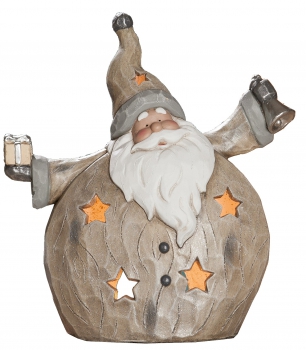 GILDE Windlicht Santa,16x37x42 cm